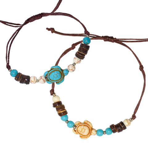 Seaside Howlite Slide Bracelet