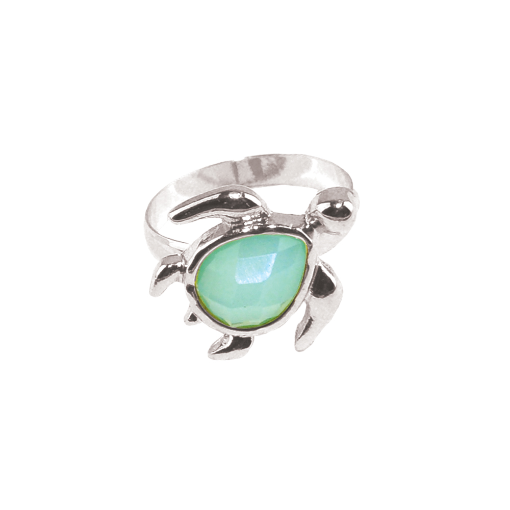 Faceted Sea Turtle Ring