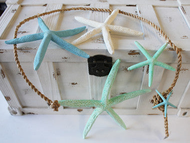 Turquoise Starfish Mobile