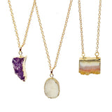 Druzy Crystal Necklace