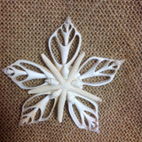 Snowflake Sandollar Ornament