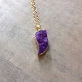 Druzy Crystal Necklace