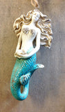 Vintage Style Mermaid Ornament