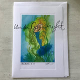 Mermaid Art Card