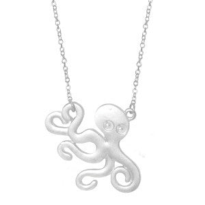 Swimming Octopus Necklace