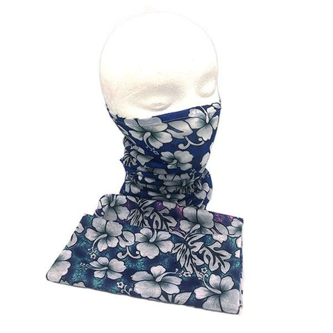 Reusable Hibiscus Face Gaiter