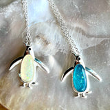 Opalescent Penguin Necklace