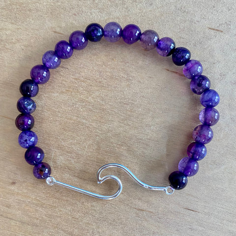 Wave Stone Bracelet