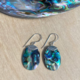 Abalone Oval Earrings