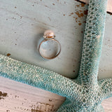 Adjustable Pearl Ring