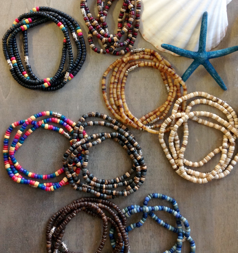 Anklets Rasta Rasta Coconut Shell Anklet – Sea Things Ventura