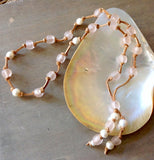 Ocean Sand Pearls Necklace