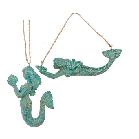 Blue Marine Mermaid