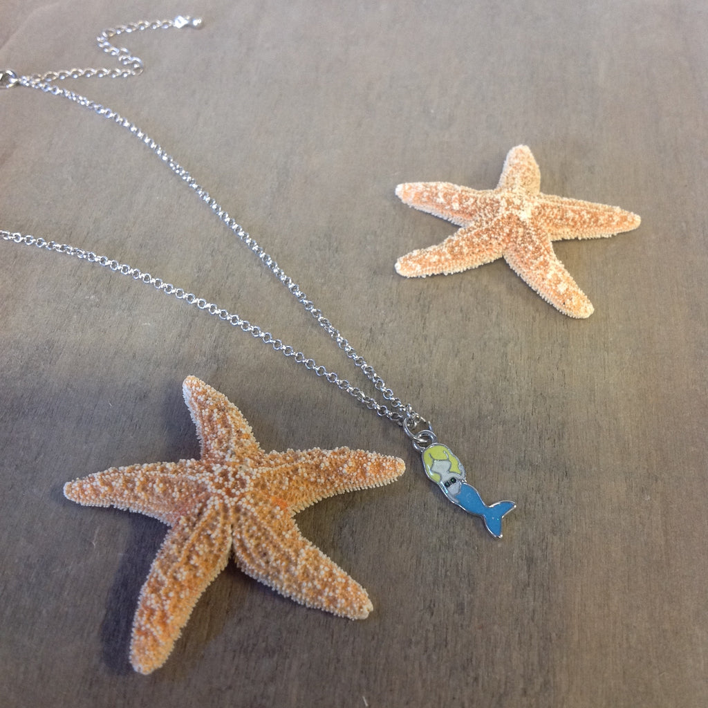 Little mermaid necklace online