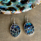 Abalone Coral Reef Earrings