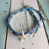 Starfish Button Bracelet