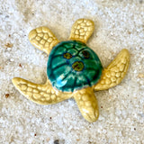 Raku Pottery Mini Turtles