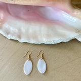 Pink Conch Shape Earrings
