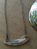 Abalone Piece Necklace