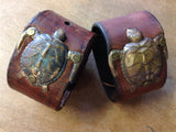 Turtle Leather Cuff