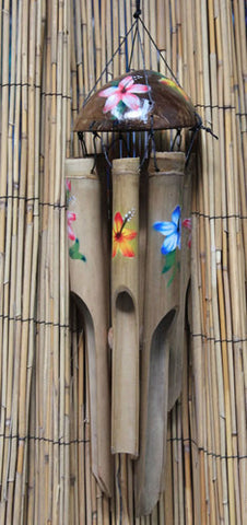 Bamboo Flower Wind Chime