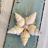 Star and Shell Pearl Ornament