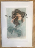 Mermaid Art Card