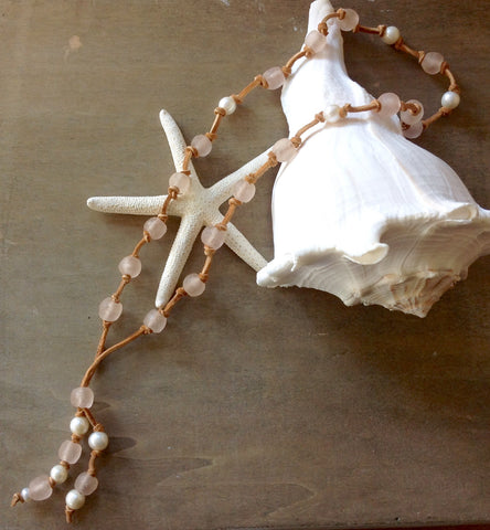 Ocean Sand Pearls Necklace