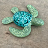 Raku Pottery Turtle
