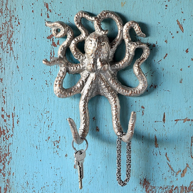 Silver Octopus Double Hook – Sea Things Ventura