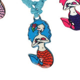 Little Mermaid Linen Necklace