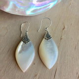 MOP Deco Drop Shell Earrings