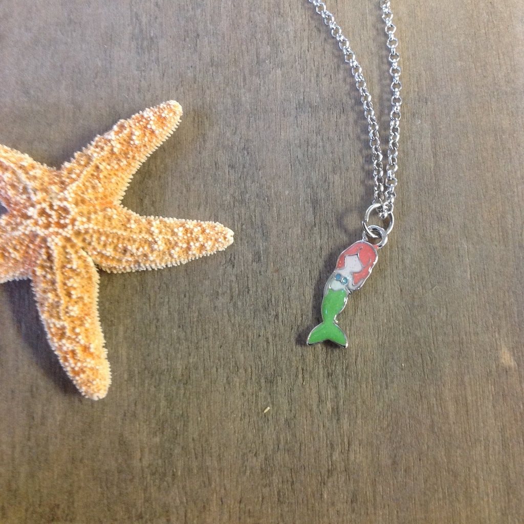 Little 2025 mermaid pendant