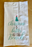 Christmas Flour Sack Towel