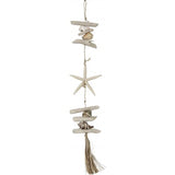 Starfish Shell Driftwood Mobile