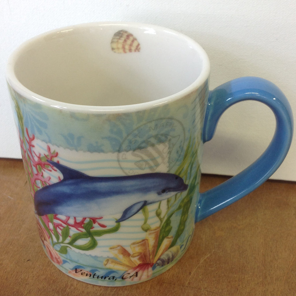 Ocean Sea Creatures Classic Mug  Save The Oceans Mug – Connected