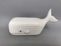 White Whale Butter Dish