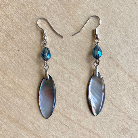 Surfboard MOP Earrings