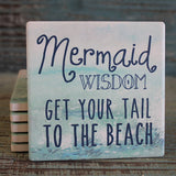 Mermaid Wisdom Coaster