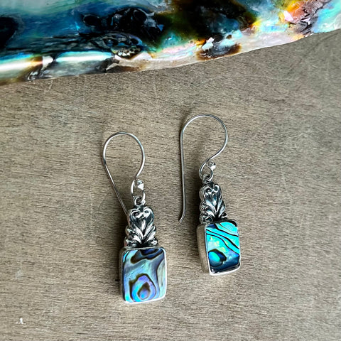 Pineapple Shell Earrings