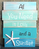 Love & Sunset Sign