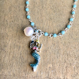 Mermaid Pearl Treasure Anklet