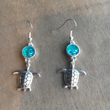 Sea Turtle Dazzle Earrings