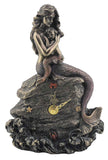 Mother and Child Mermaid Clock